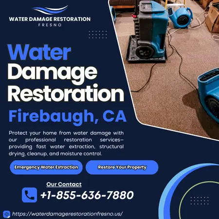 water-damage-restoration-firebaugh-ca-equipment Drying equipment set up for water damage restoration in Firebaugh, CA.
